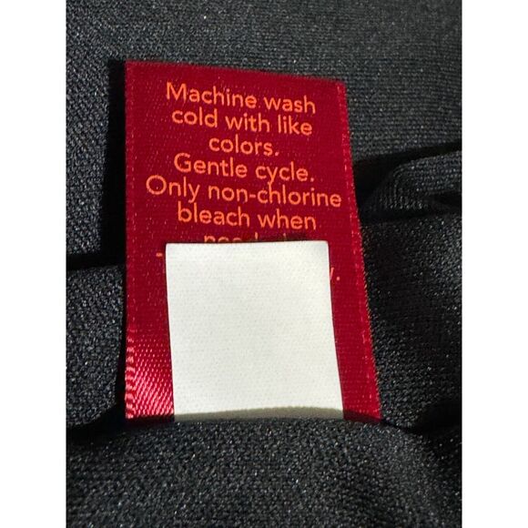 Jennifer Lopez · Large · Asymmetrical Burnout Dress · Lined Jersey Mineral Black - Picture 13 of 13